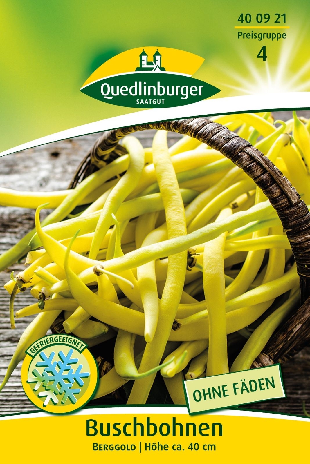 Buschbohnen Berggold