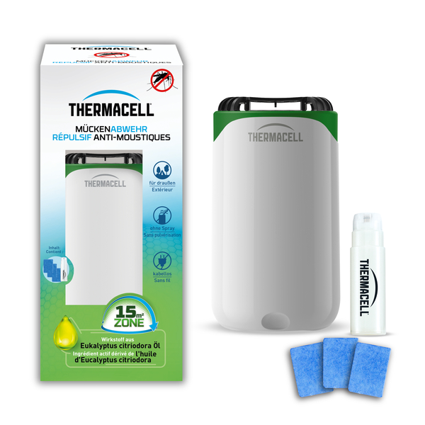 Thermacell Mückenabwehr Protect weiß-grün Tischgerät