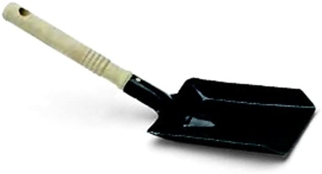 Kohleschaufel, Asche, Metall schwarz lackert 11 cm Kohleschaufel, Asche, Metall schwarz lackert 11 cm
