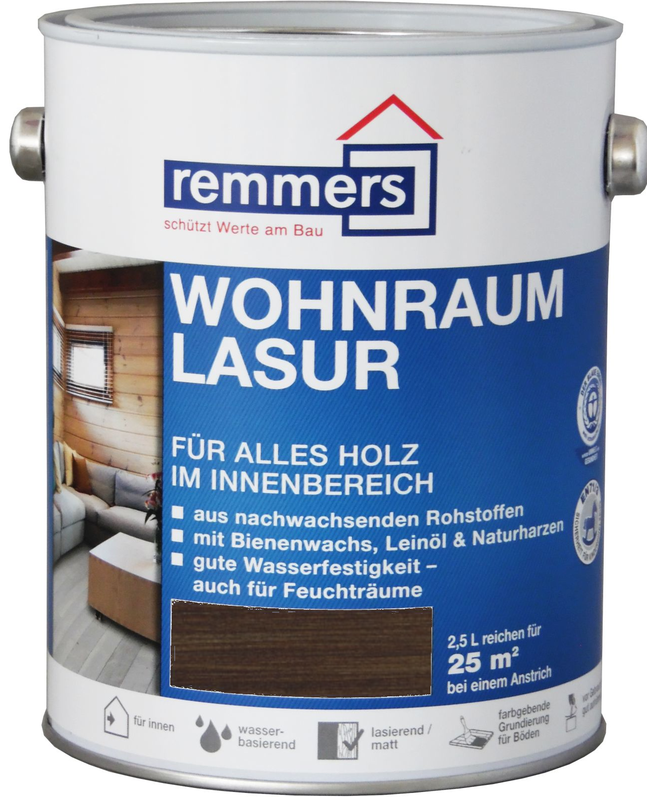 750ml Remmers Wohnraumlasur Mocca 750ml Remmers Wohnraumlasur Mocca