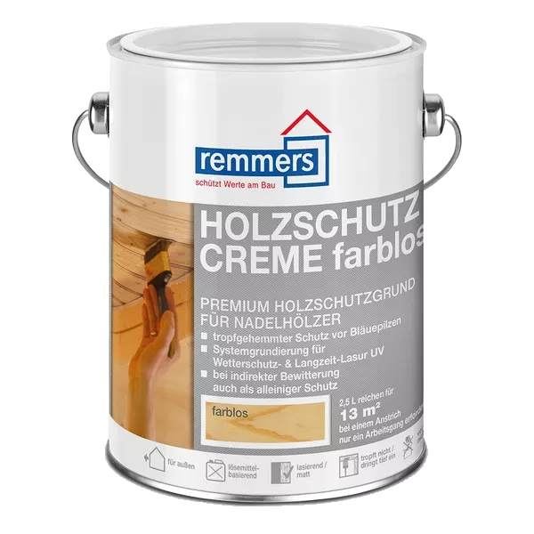 750ml Remmers Holzschutz Creme Farblos 750ml Remmers Holzschutz Creme Farblos