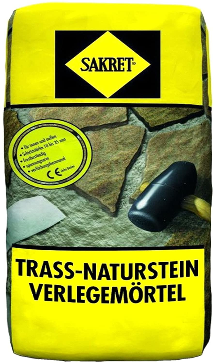 25kg Trass-Naturstein-Verlegemörtel TNV 25kg Trass-Naturstein-Verlegemörtel TNV