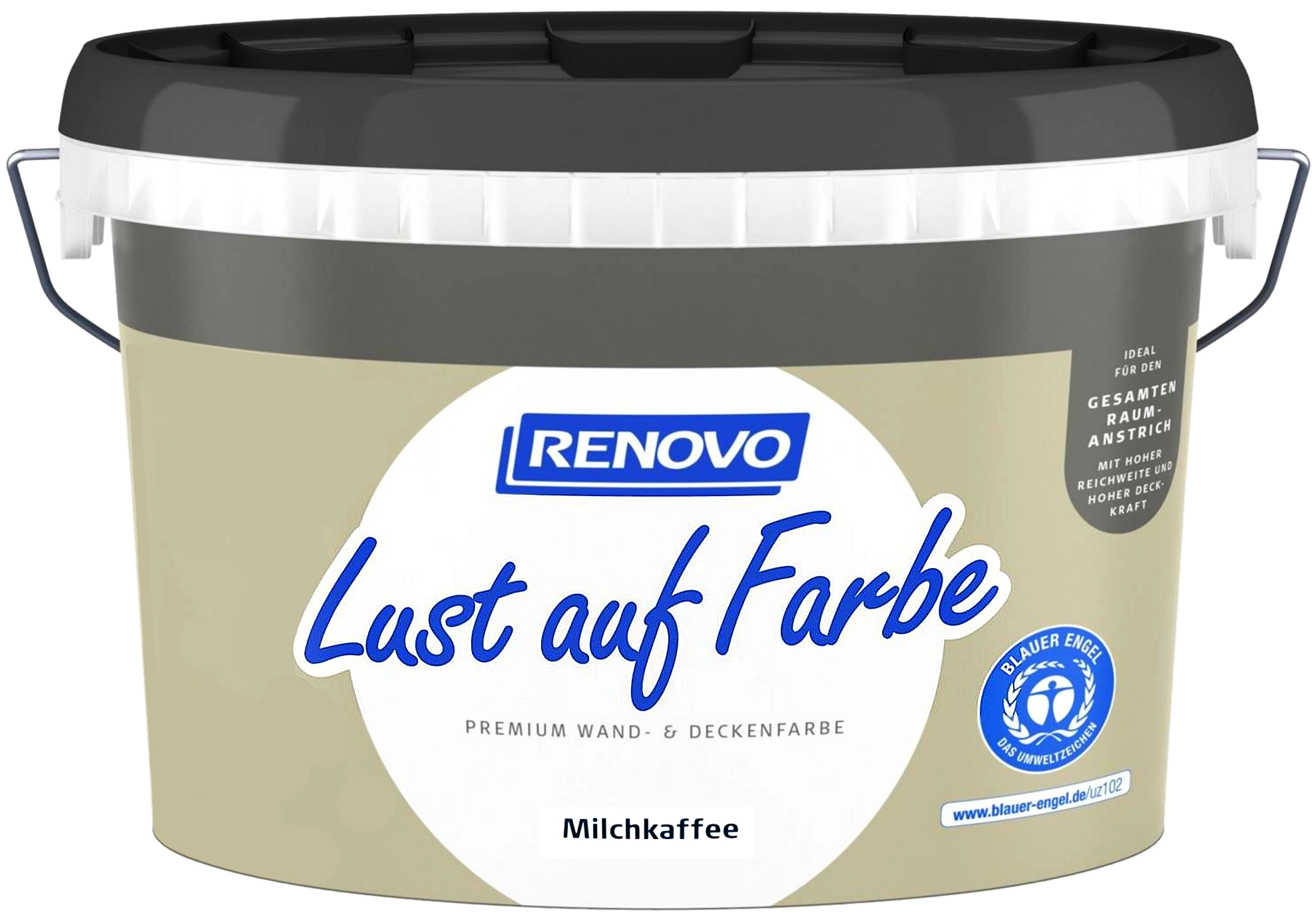 2,5L Renovo Lust auf Farbe, Milchkaffee 2,5L Renovo Lust auf Farbe, Milchkaffee
