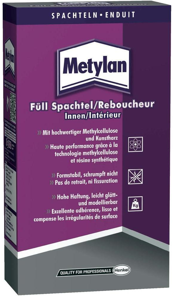 1,5 Kg Metylan Füllspachtel Tapezieren Glättspacht 1,5 Kg Metylan Füllspachtel Tapezieren Glättspacht