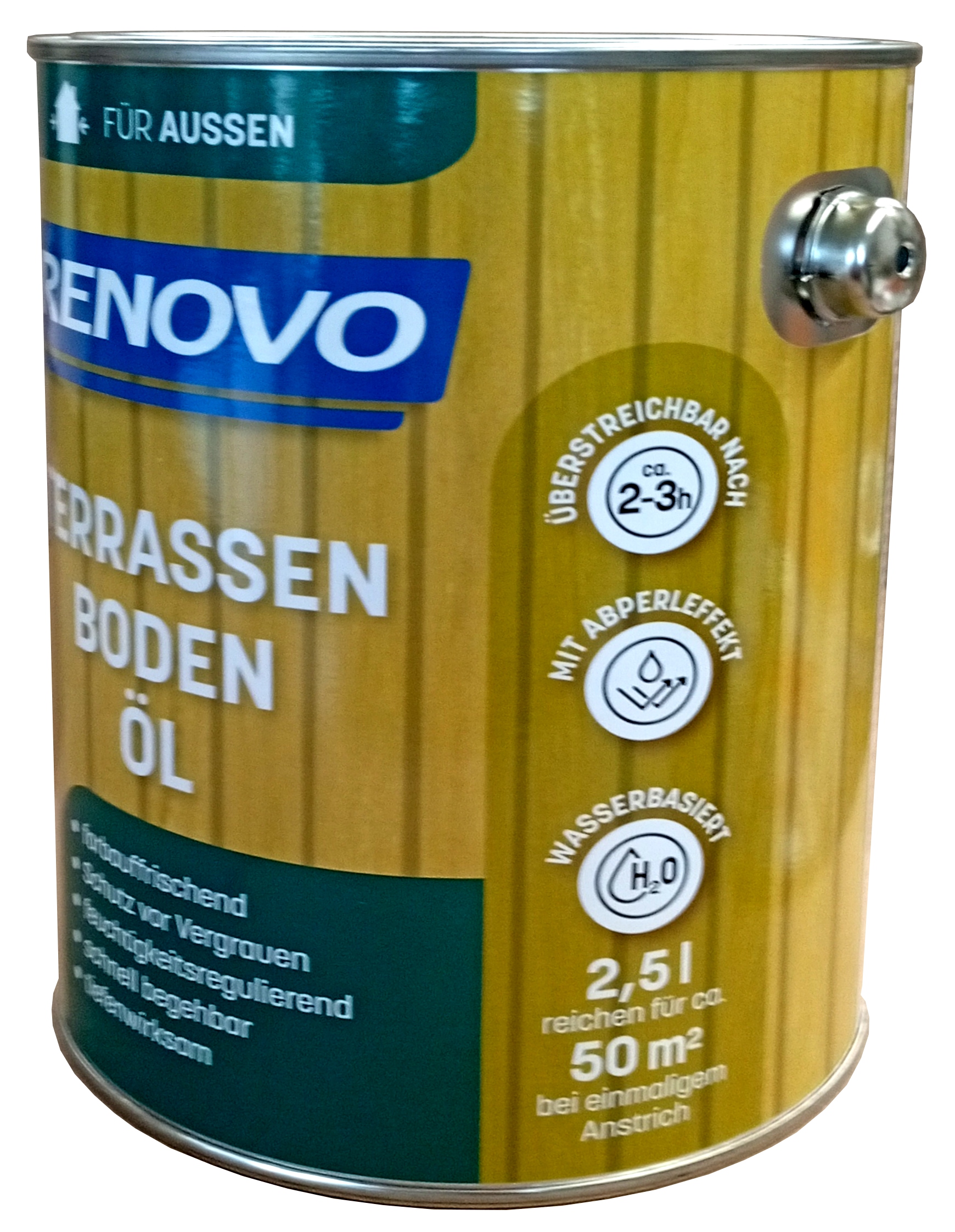 2,5l Renovo Terrassenboden Öl Lärche