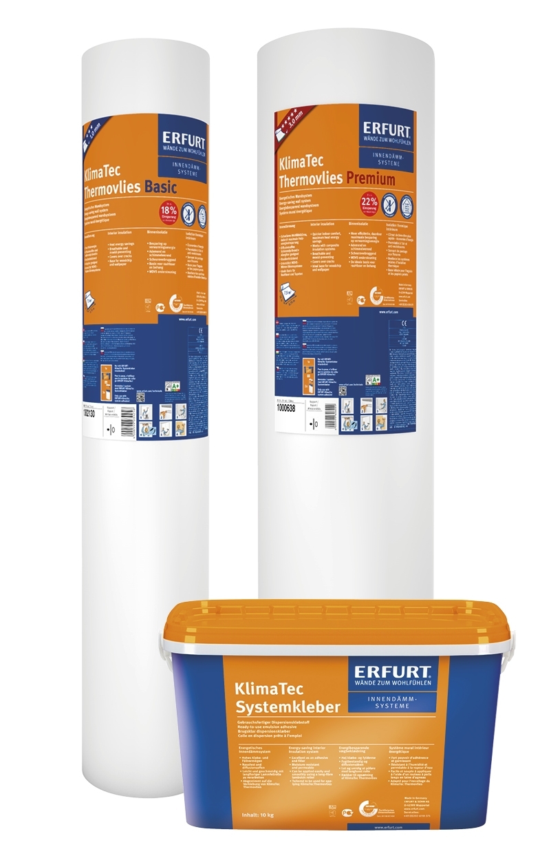 10m ERFURT KlimaTec Thermovlies Basic 1mm 10m ERFURT KlimaTec Thermovlies Basic 1mm