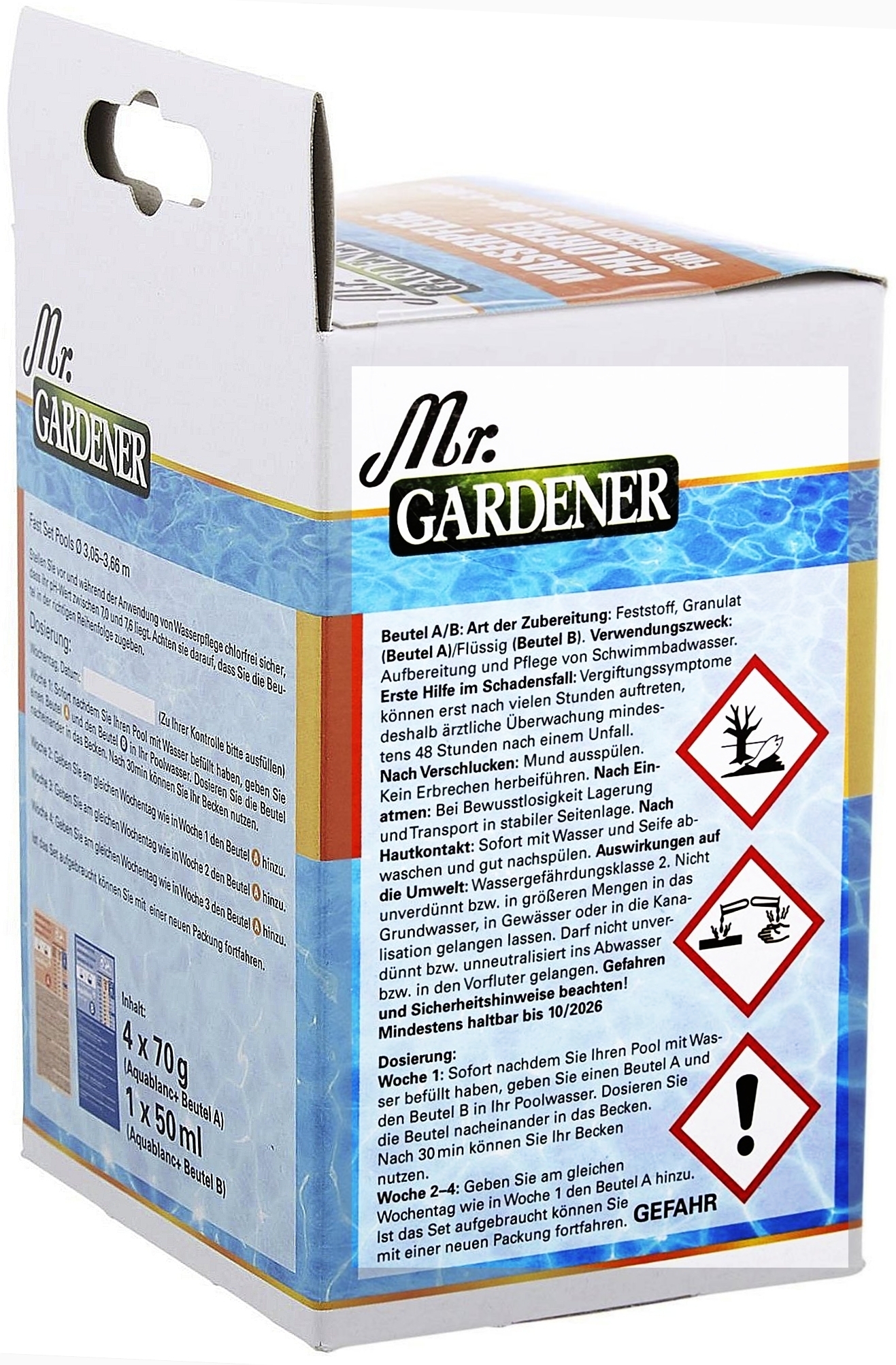 Mr.Gardener Aquablanc+ Wasserpflege chlorfrei Mr.Gardener Aquablanc+ Wasserpflege chlorfrei