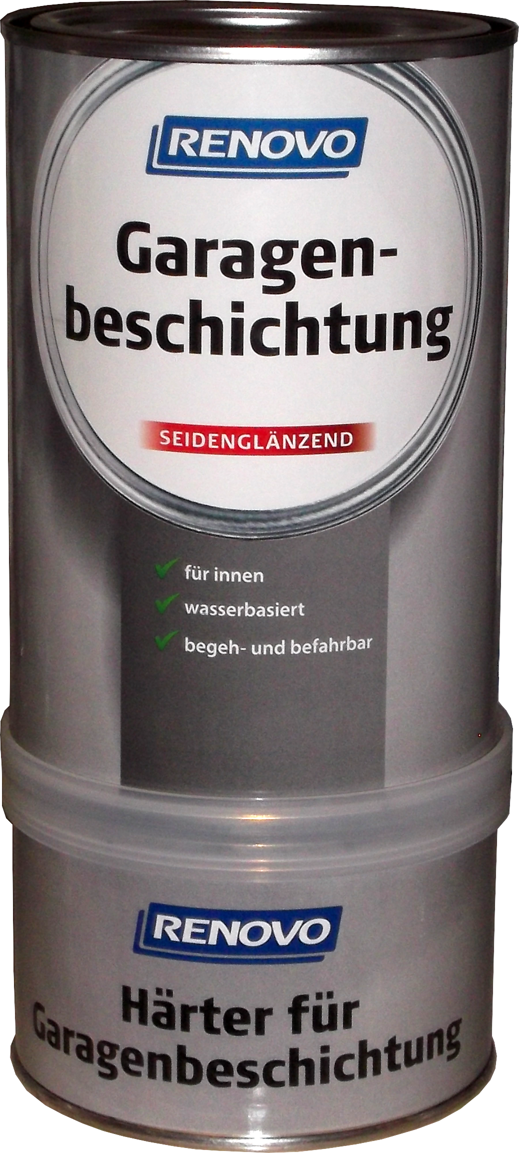 1kg Renovo 2K Garagenbeschichtung steingrau 1kg Renovo 2K Garagenbeschichtung steingrau
