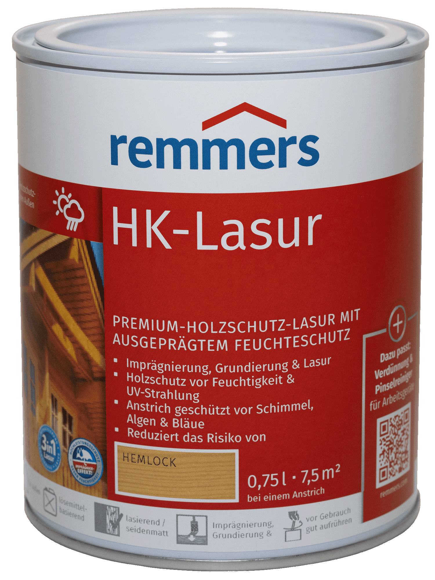 750ml Remmers HK Lasur Hemlock 750ml Remmers HK Lasur Hemlock
