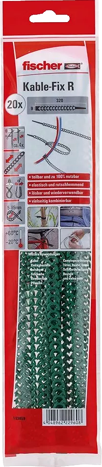 20 Stück FISCHER KableFix R grün 20 Stück FISCHER KableFix R grün
