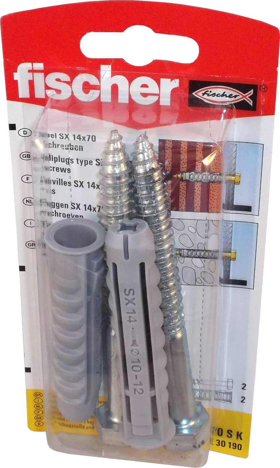 Fischer Universaldübel SX 14x70 SK Fischer Universaldübel SX 14x70 SK