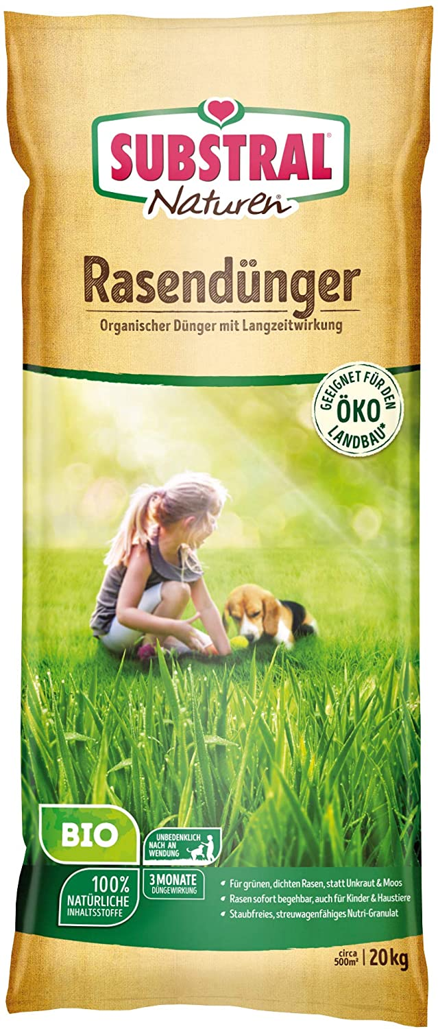 20kg SUBSTRAL® Naturen® Rasendünger Bio 20kg SUBSTRAL® Naturen® Rasendünger Bio