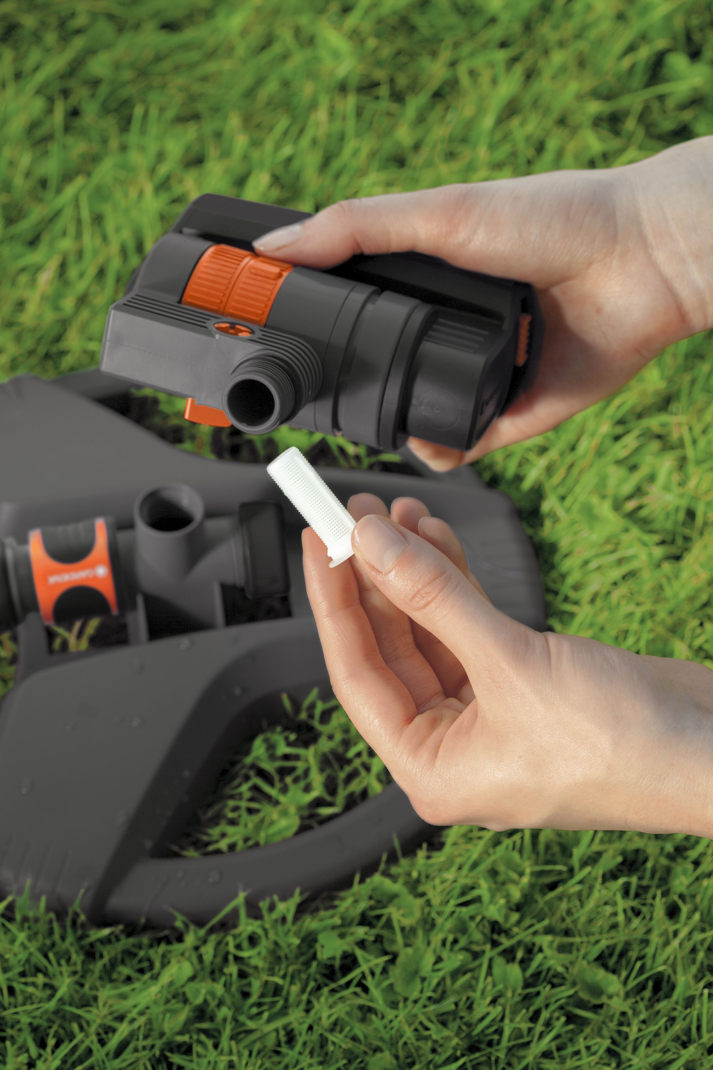 GARDENA Viereckregner AquaZoom compact