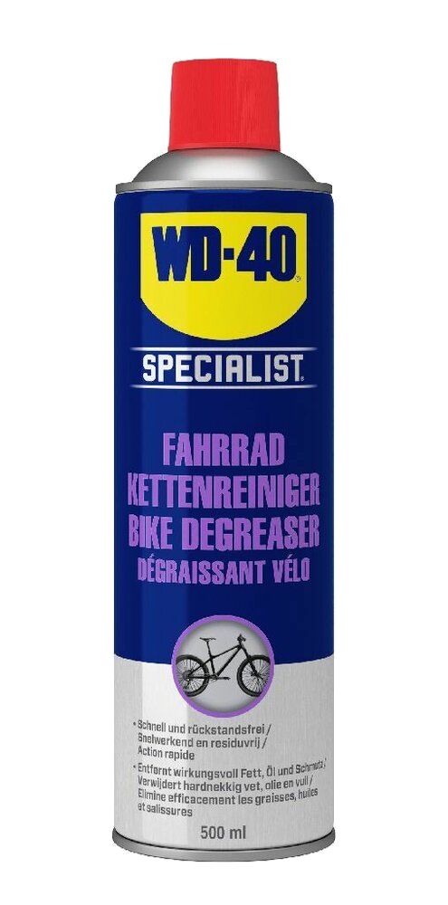 500ml WD-40 Fahrrad Kettenreiniger 500ml WD-40 Fahrrad Kettenreiniger
