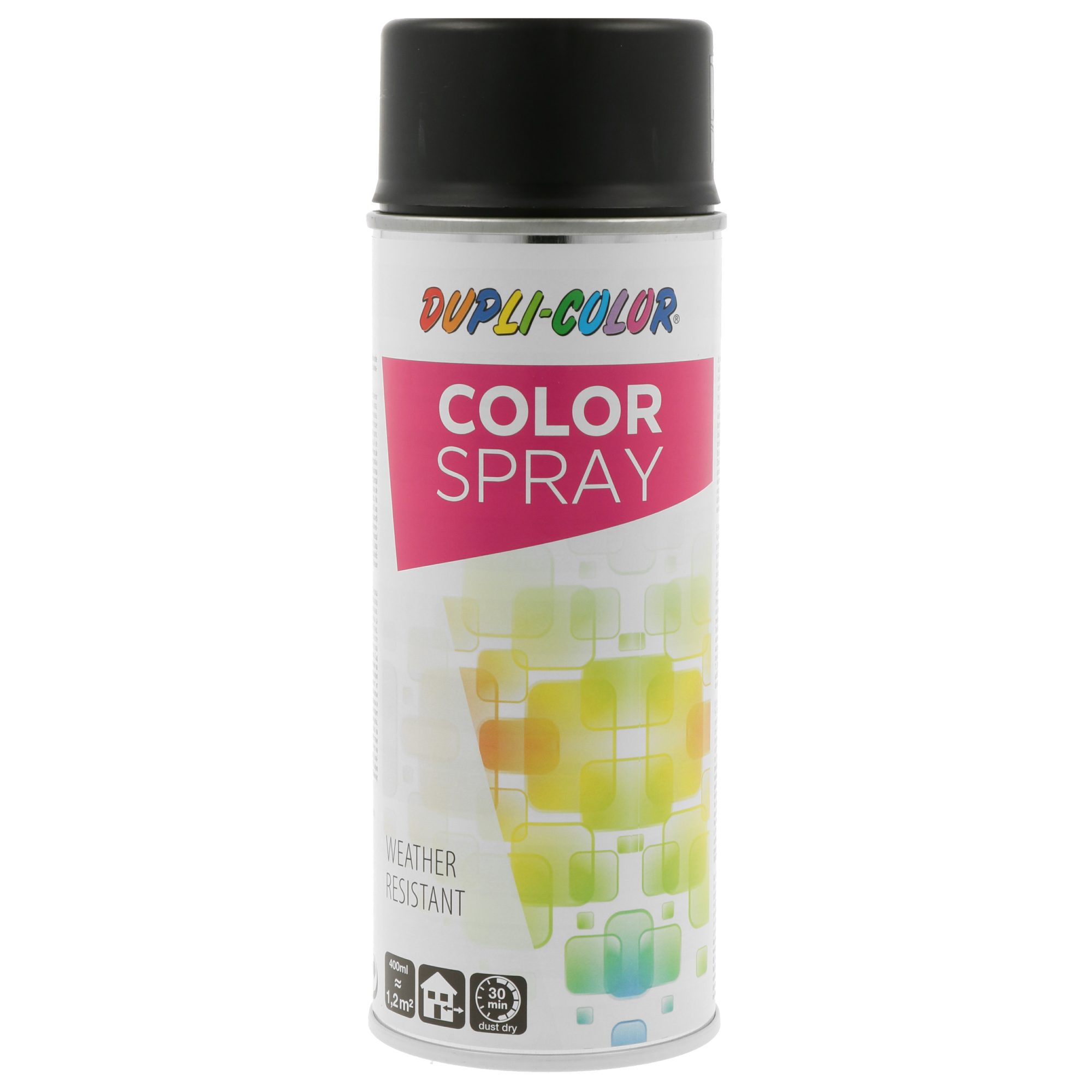 400ml DUPLI-COLOR Sprühlack Color Spray Tiefschwarz RAL 9005 matt 400ml DUPLI-COLOR Sprühlack Color Spray Tiefschwarz RAL 9005 matt