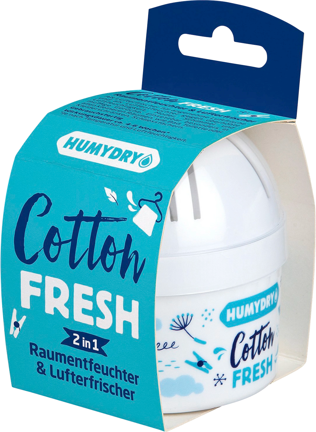HUMYDRY Raumentfeuchter Mini 75g Cotton Fresh, für Räume bis 4 m², 75 l HUMYDRY Raumentfeuchter Mini 75g Cotton Fresh, für Räume bis 4 m², 75 l