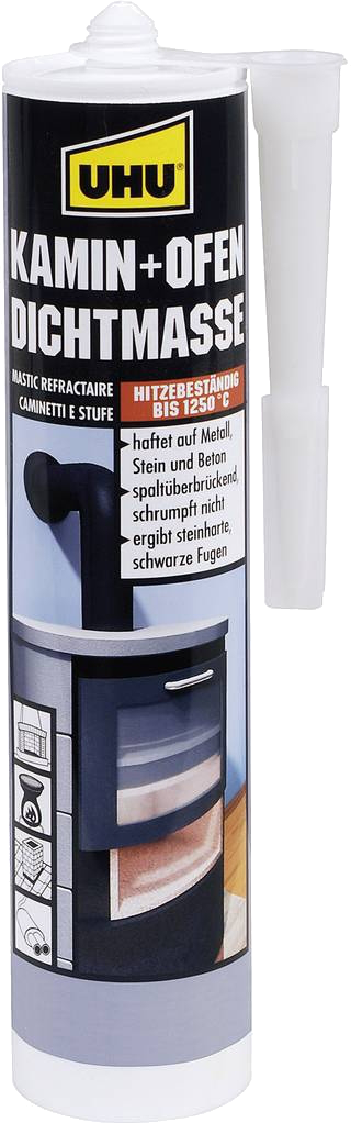 530g UHU Kamin-und Ofendicht Kartusche 530g UHU Kamin-und Ofendicht Kartusche