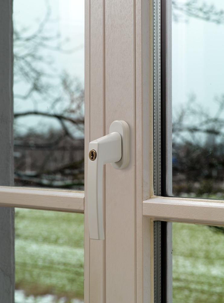 ABUS Abschließbarer Fenstergriff FG210 silber ABUS Abschließbarer Fenstergriff FG210 silber