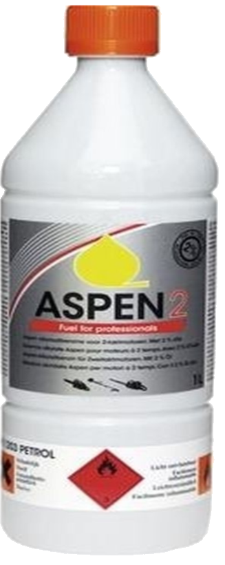 1 Liter ASPEN 2Takt Alkylatbenzin mit 2% Öl 1 Liter ASPEN 2Takt Alkylatbenzin mit 2% Öl