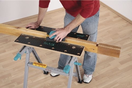 Wolfcraft 6177000 Universeller Spanntisch, grau