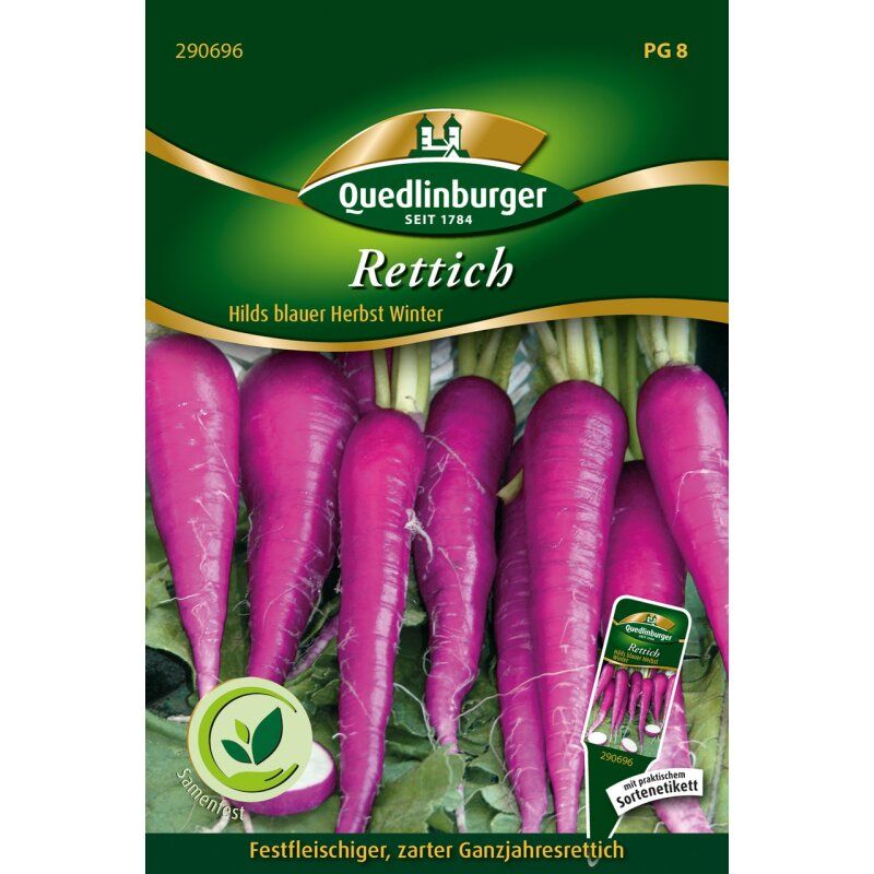 Rettich Hild's Blauer Herbst/Winter