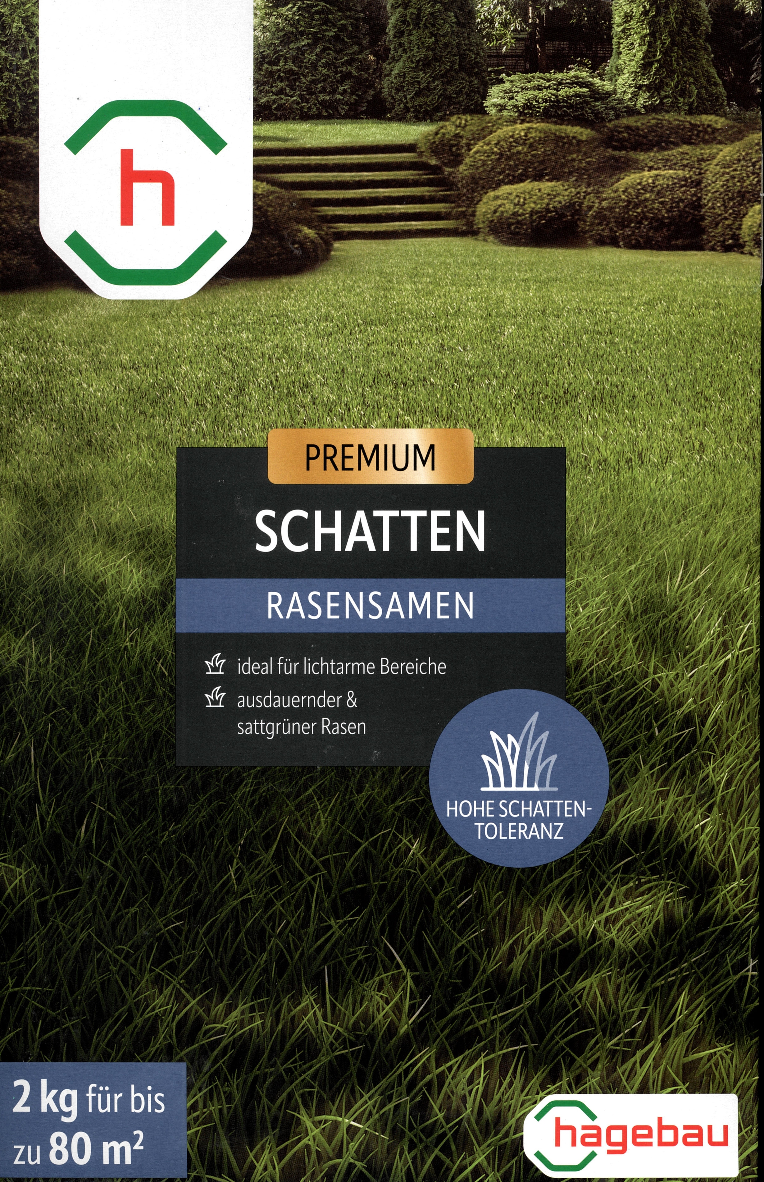 h-Marke Schattenrasen 2kg