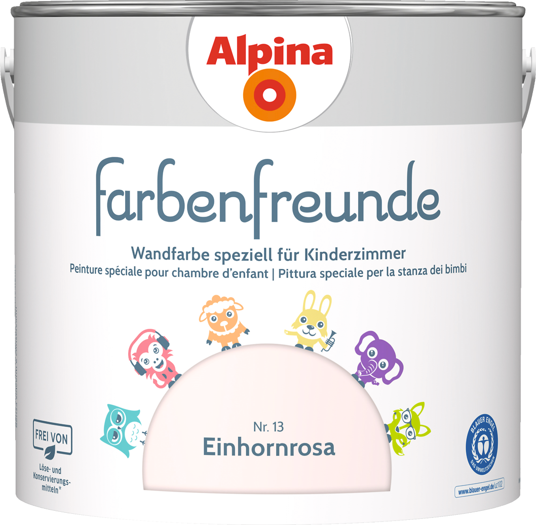 2,5l ALPINA Farbenfreunde Nr.13 Einhornrosa 2,5l ALPINA Farbenfreunde Nr.13 Einhornrosa