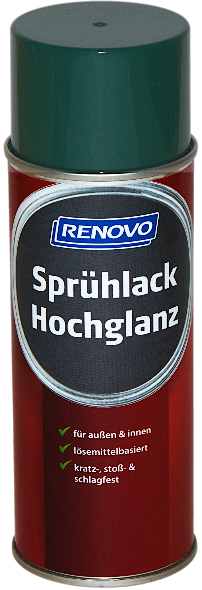 400ml Renovo Sprühlack hochglänzend Moosgrün