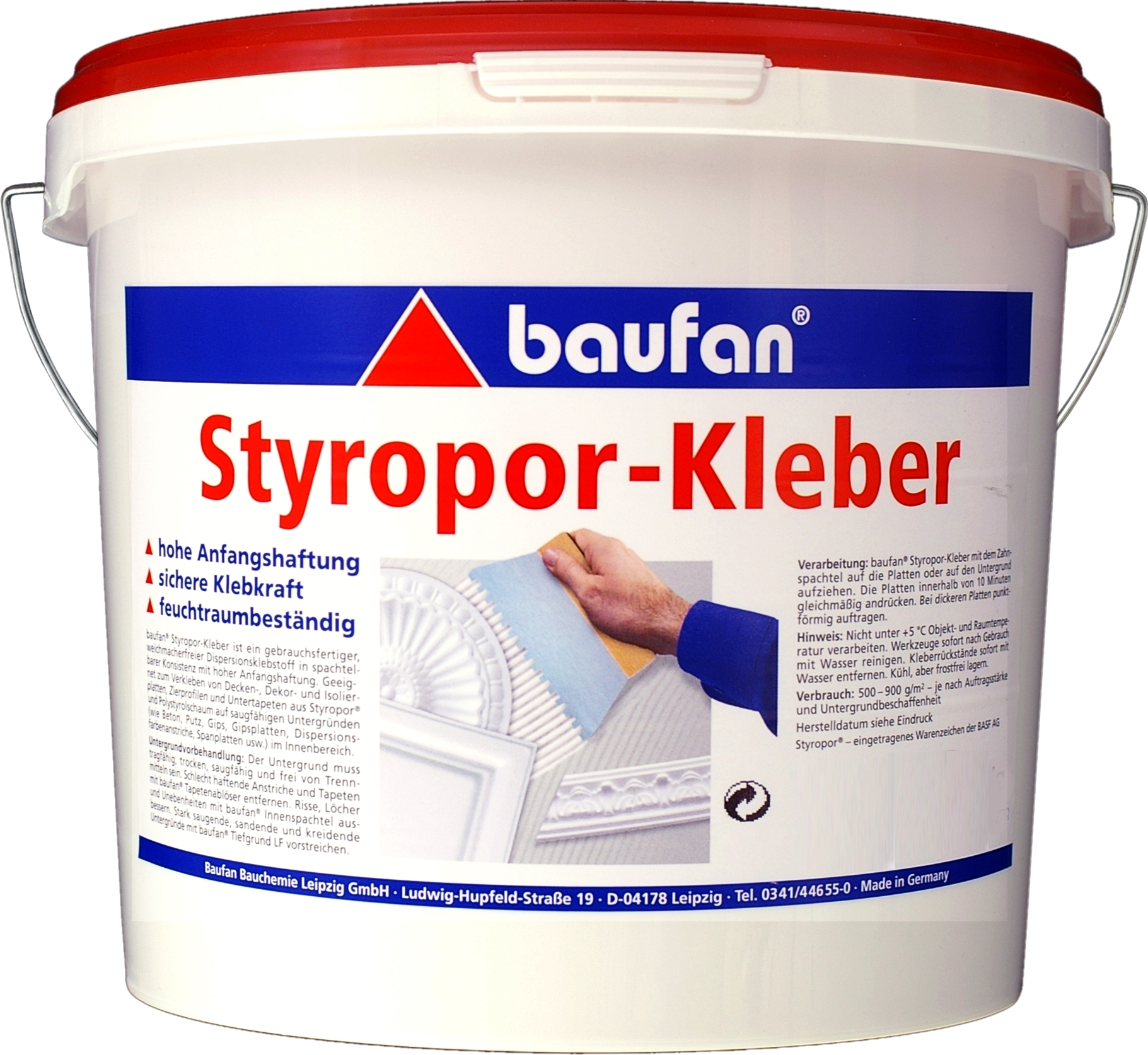 14 Kilogramm Baufan Styroporkleber 14 Kilogramm Baufan Styroporkleber