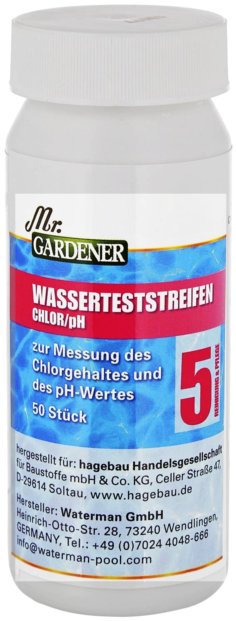 50er Pack Mr.Gardener Wasserteststreifen 50er Pack Mr.Gardener Wasserteststreifen
