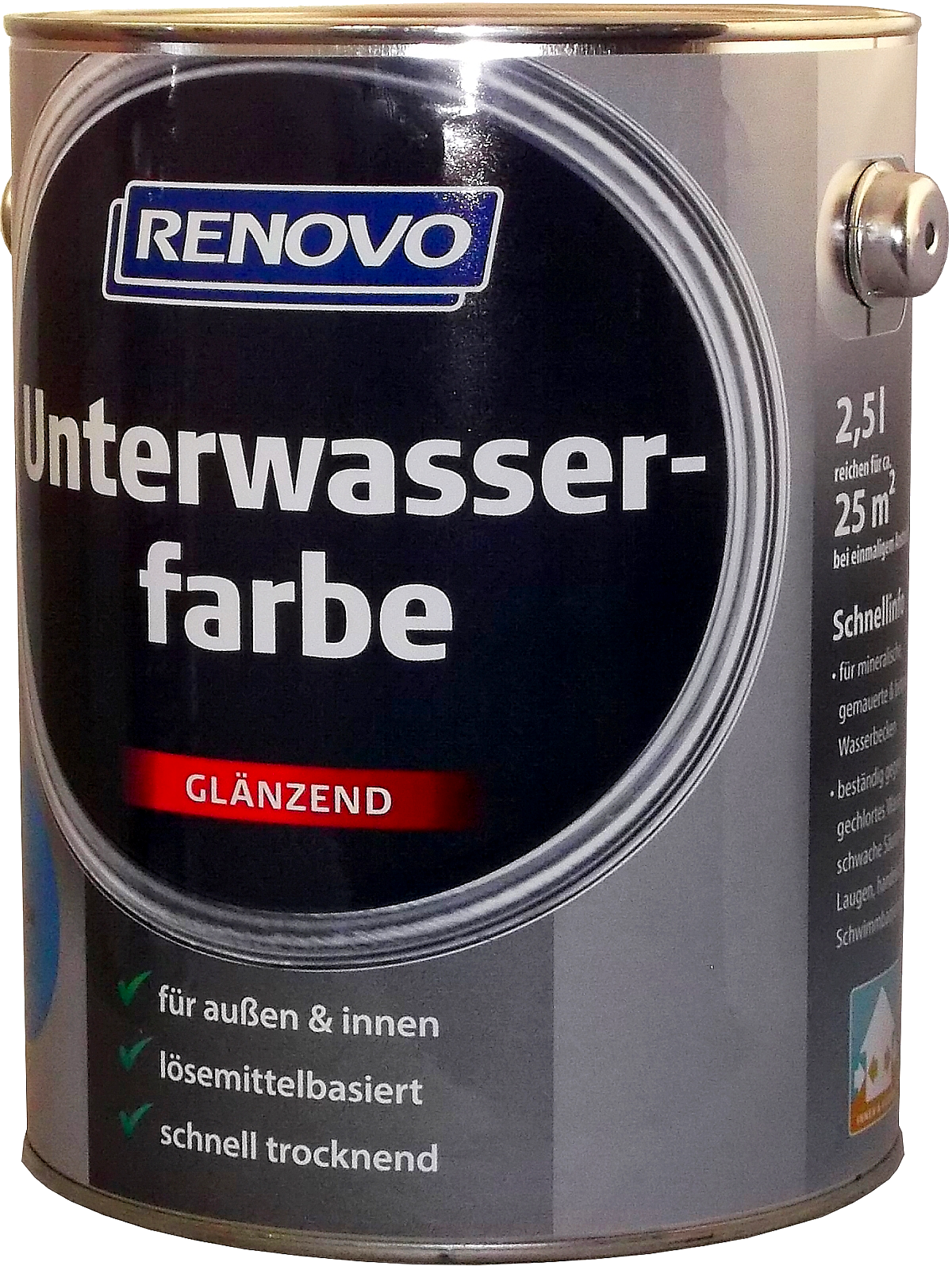2,5L Renovo Unterwasserfarbe lidoblau 2,5L Renovo Unterwasserfarbe lidoblau