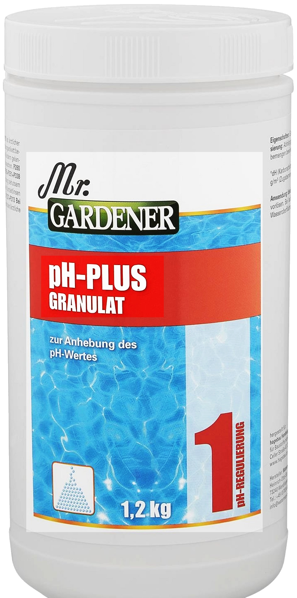 1,2 Mr.Gardener PH-Wert Anheber PH+ 1,2 Mr.Gardener PH-Wert Anheber PH+