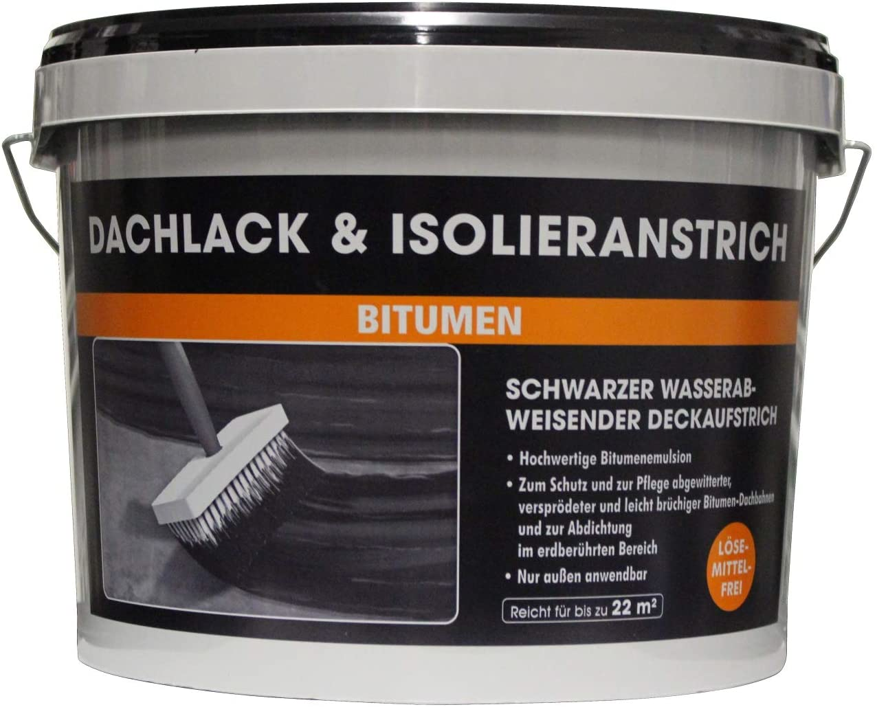 10L Bitumen Dachlack & Isolieranstrich Aktionsgebinde 10L Bitumen Dachlack & Isolieranstrich Aktionsgebinde