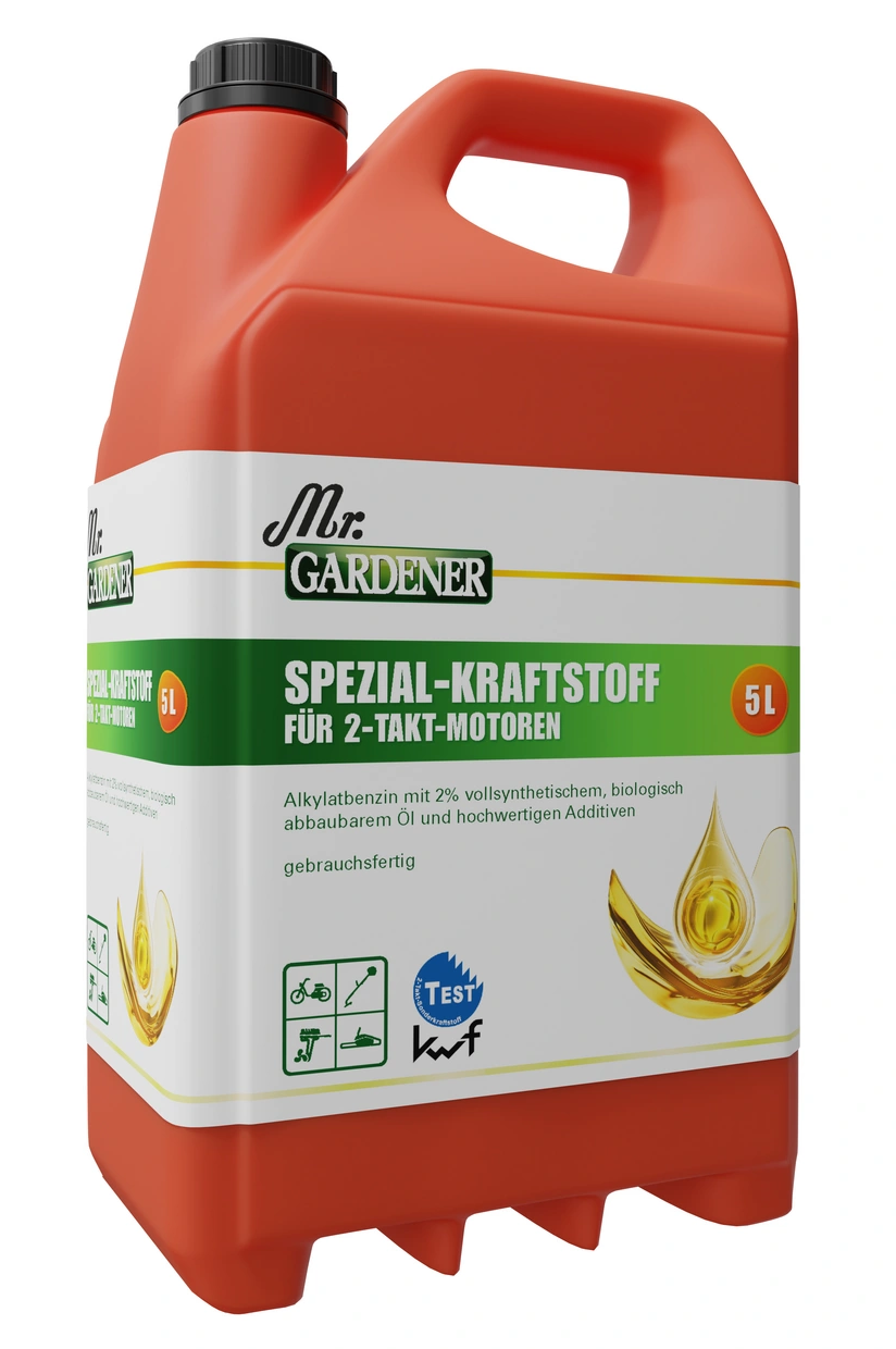 5 Liter Mr.Gardener (ROT) Alkylatbenzin 2 Takt 5 Liter Mr.Gardener (ROT) Alkylatbenzin 2 Takt