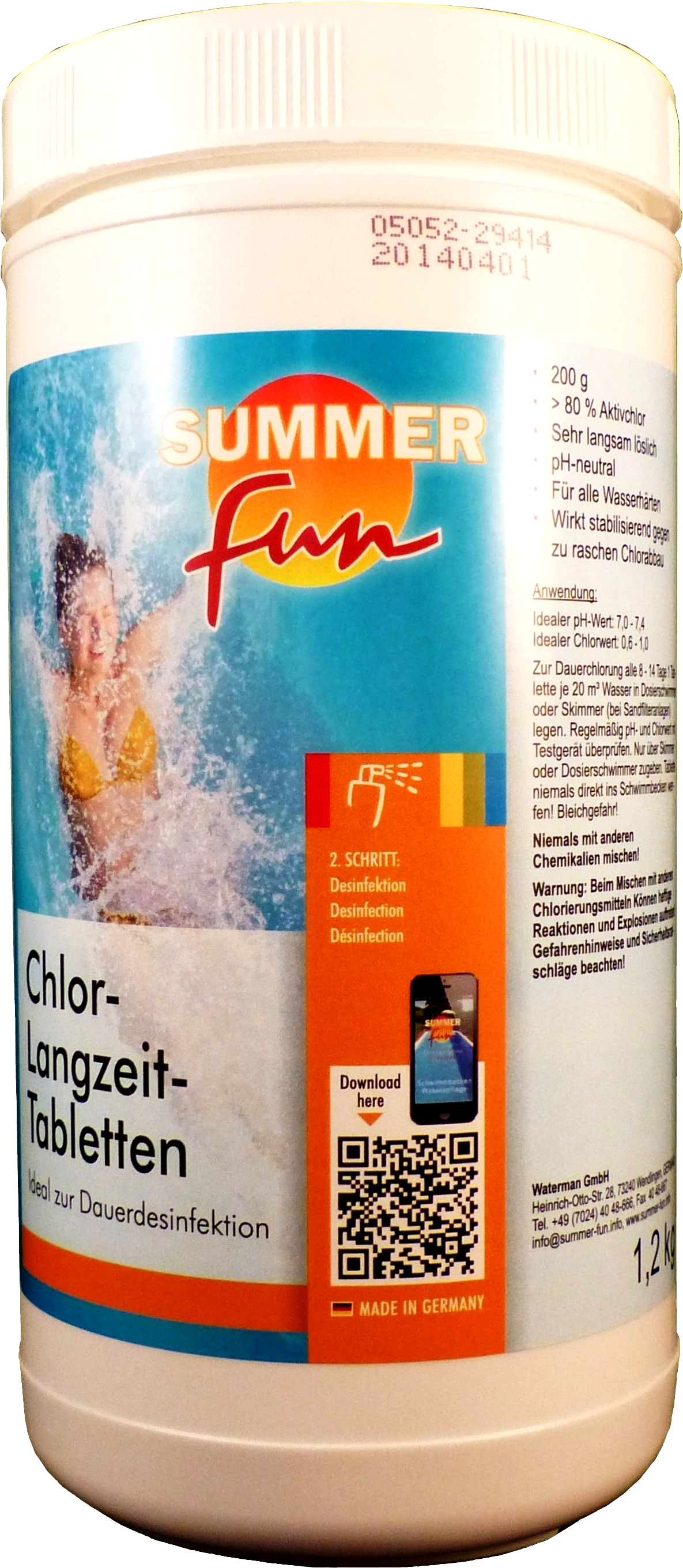 1,2kg Chlor-Langzeit Tabletten 1,2kg Chlor-Langzeit Tabletten