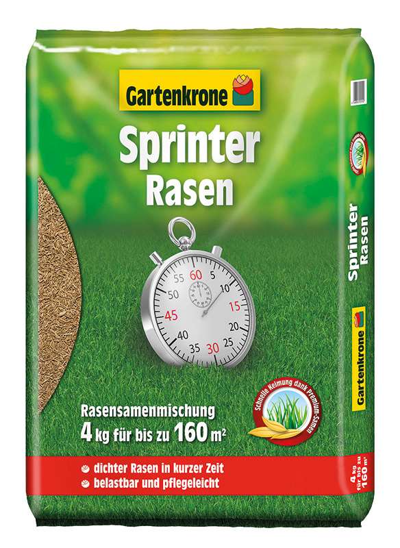 Gartenkrone Sprinterrasen 4kg Gartenkrone Sprinterrasen 4kg