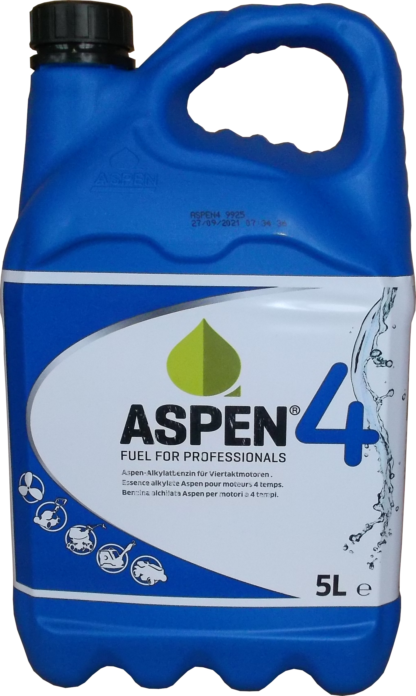 5L ASPEN 4Takt Alkylatbenzin ohne Ölbeimischung 5L ASPEN 4Takt Alkylatbenzin ohne Ölbeimischung