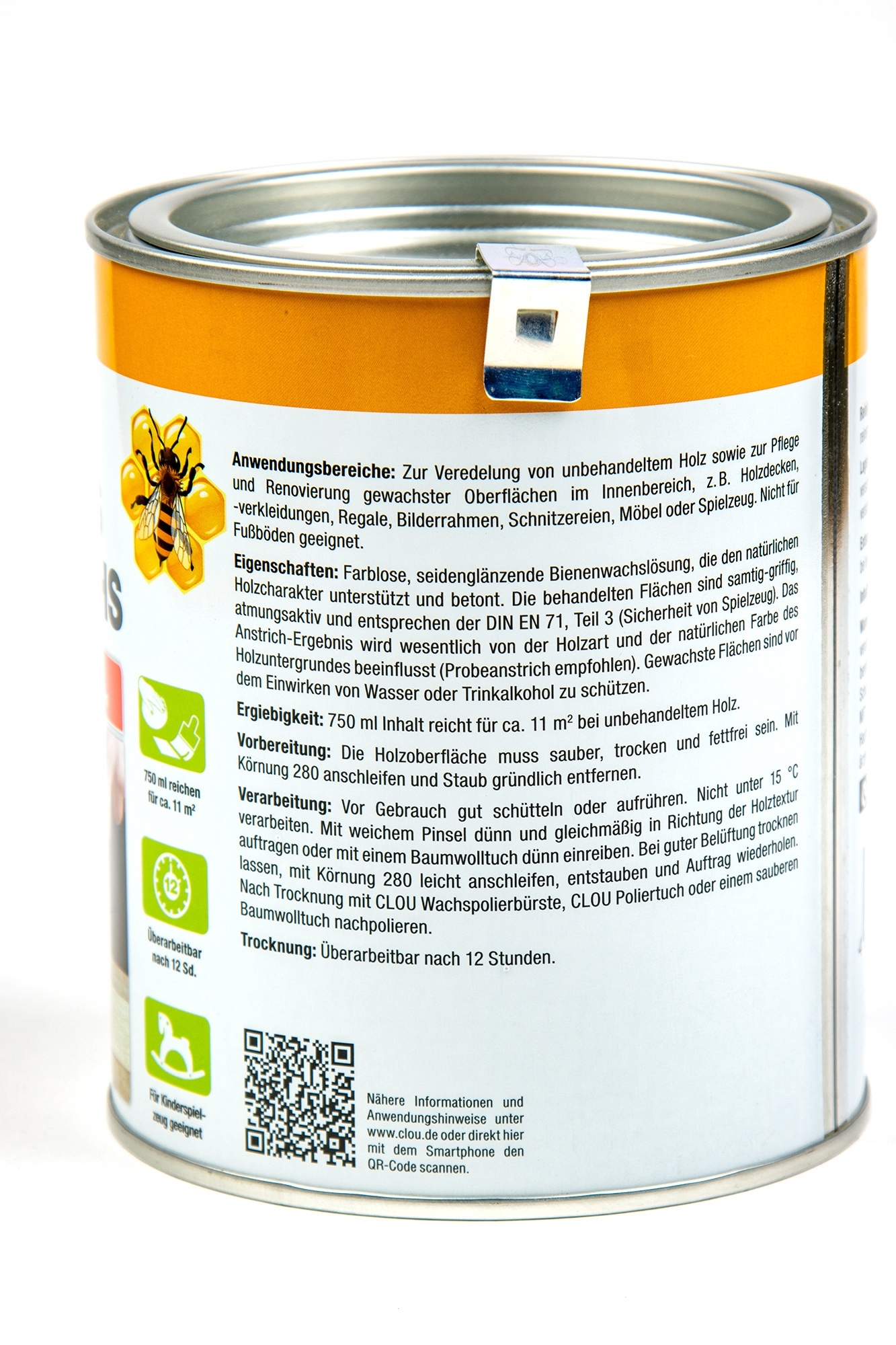 750ml Clou flüssiges Bienenwachs 750ml Clou flüssiges Bienenwachs