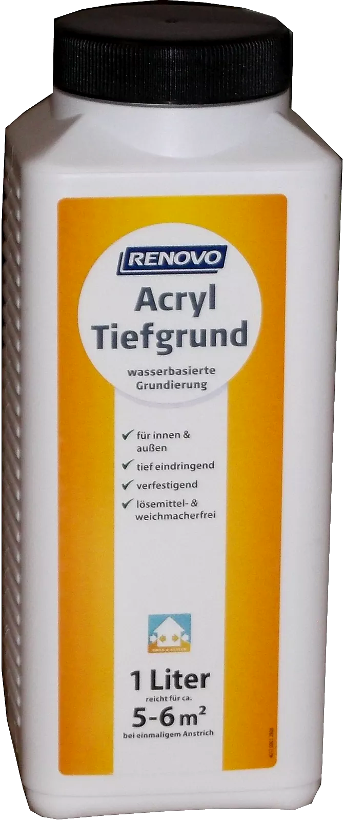 1L Renovo Acryl Tiefgrund Lösemittelfrei Farblos 1L Renovo Acryl Tiefgrund Lösemittelfrei Farblos