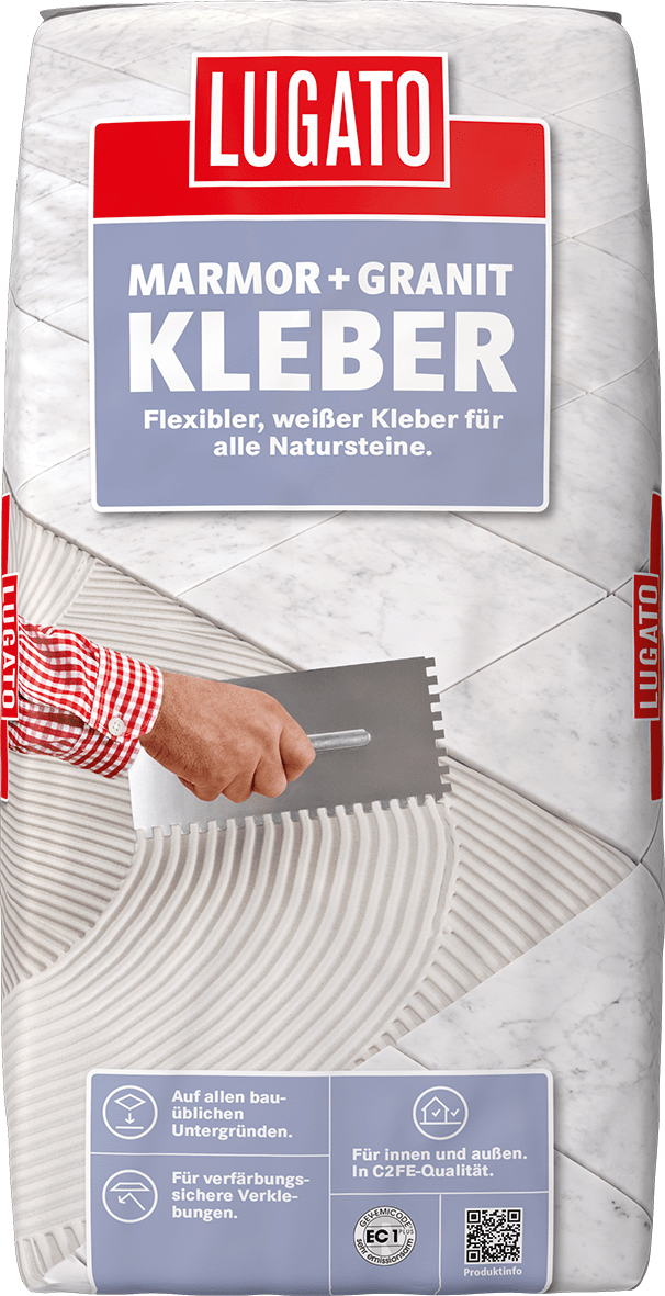 20kg Lugato Marmor + Granit Kleber 20kg Lugato Marmor + Granit Kleber