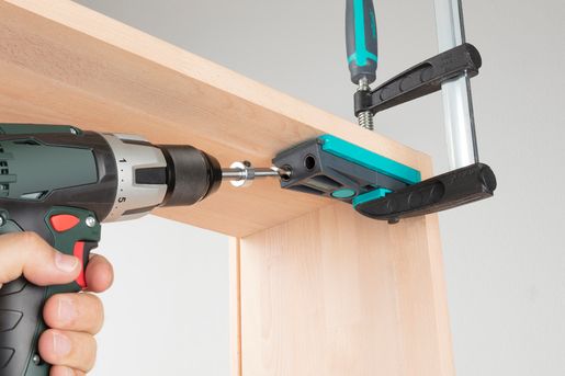 wolfcraft Bohrhilfe Undercover Jig im Koffer wolfcraft Bohrhilfe Undercover Jig im Koffer