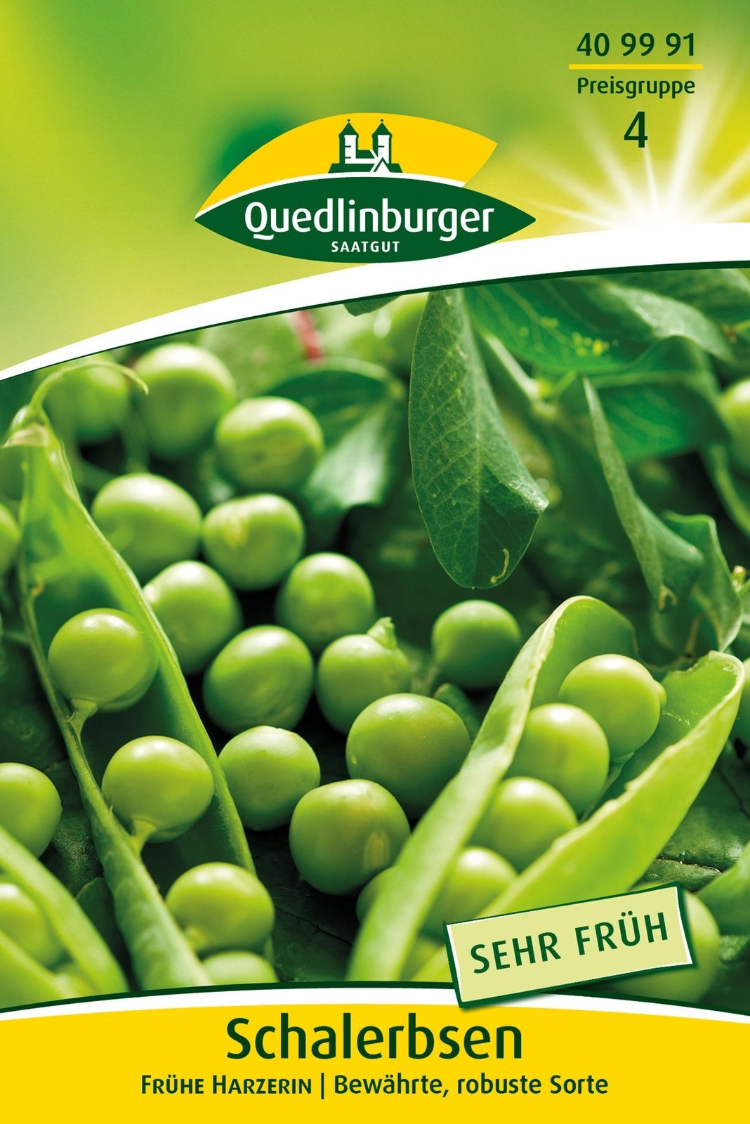 Schalerbsen Frühe Harzerin
