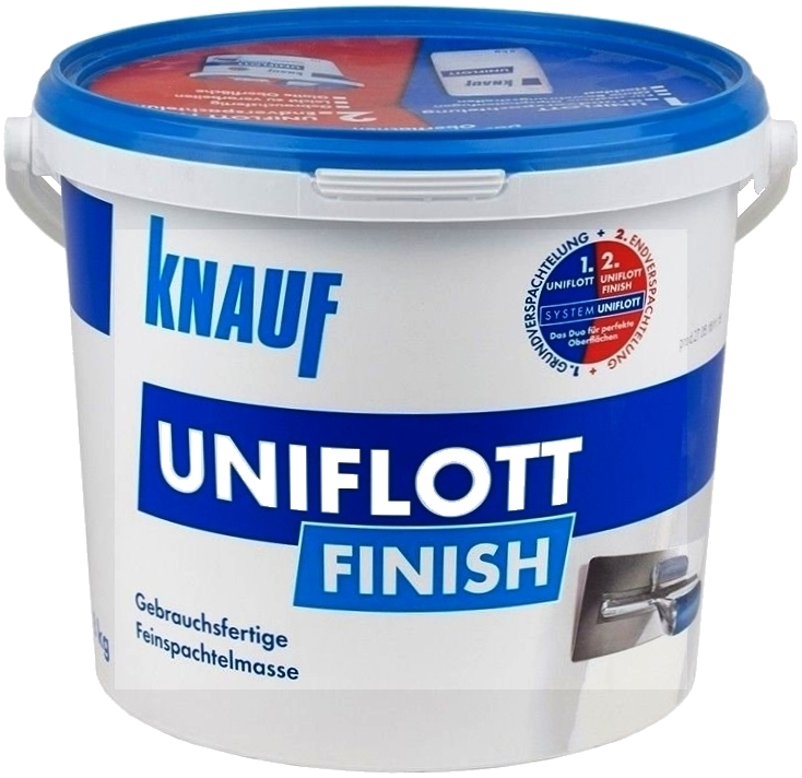 8kg Knauf 129801 Uniflott Finish weiß 8kg Knauf 129801 Uniflott Finish weiß