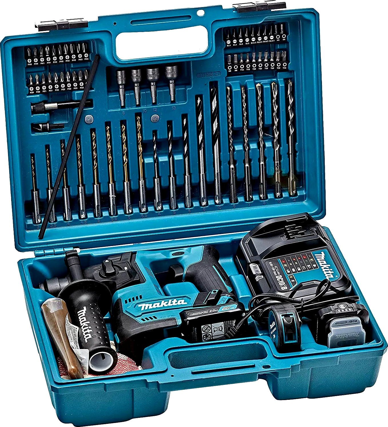 Makita Akku-Bohrhammer HR140DSAE112V max. • SDS-PLUS • 14 mm •1,0 J Makita Akku-Bohrhammer HR140DSAE112V max. • SDS-PLUS • 14 mm •1,0 J