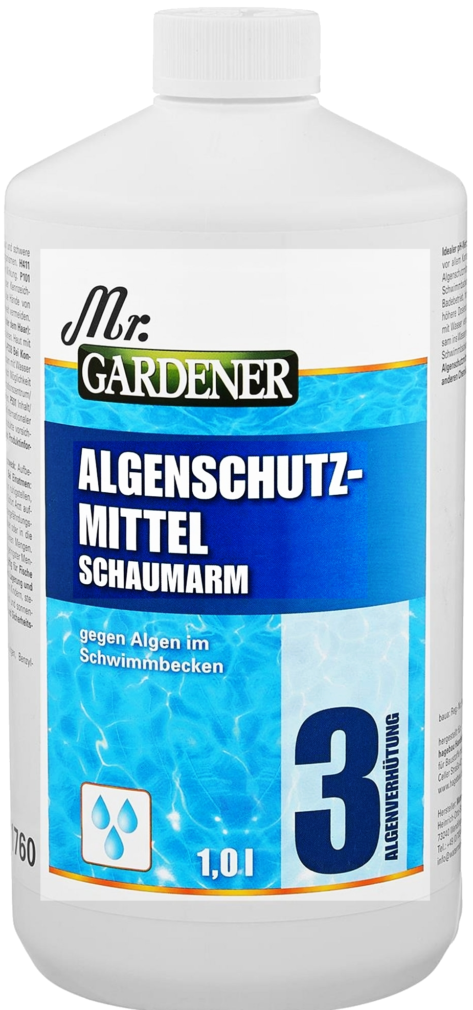 1Liter Mr.Gardener Algenschutzmittel 1Liter Mr.Gardener Algenschutzmittel
