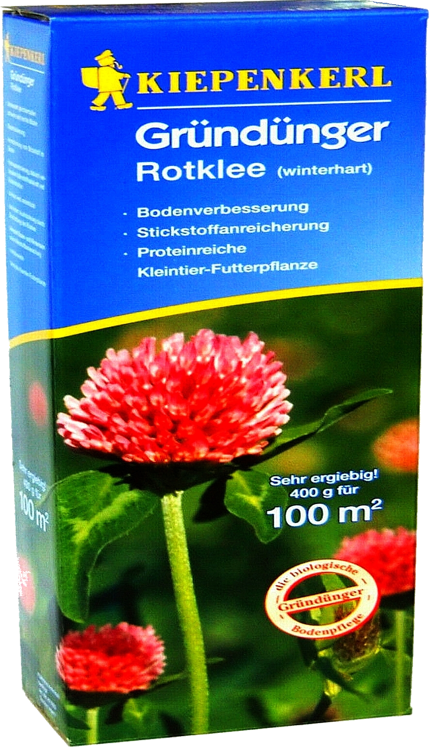 400g Kiepenkerl Gründünger Rotklee Winterhart 400g Kiepenkerl Gründünger Rotklee Winterhart
