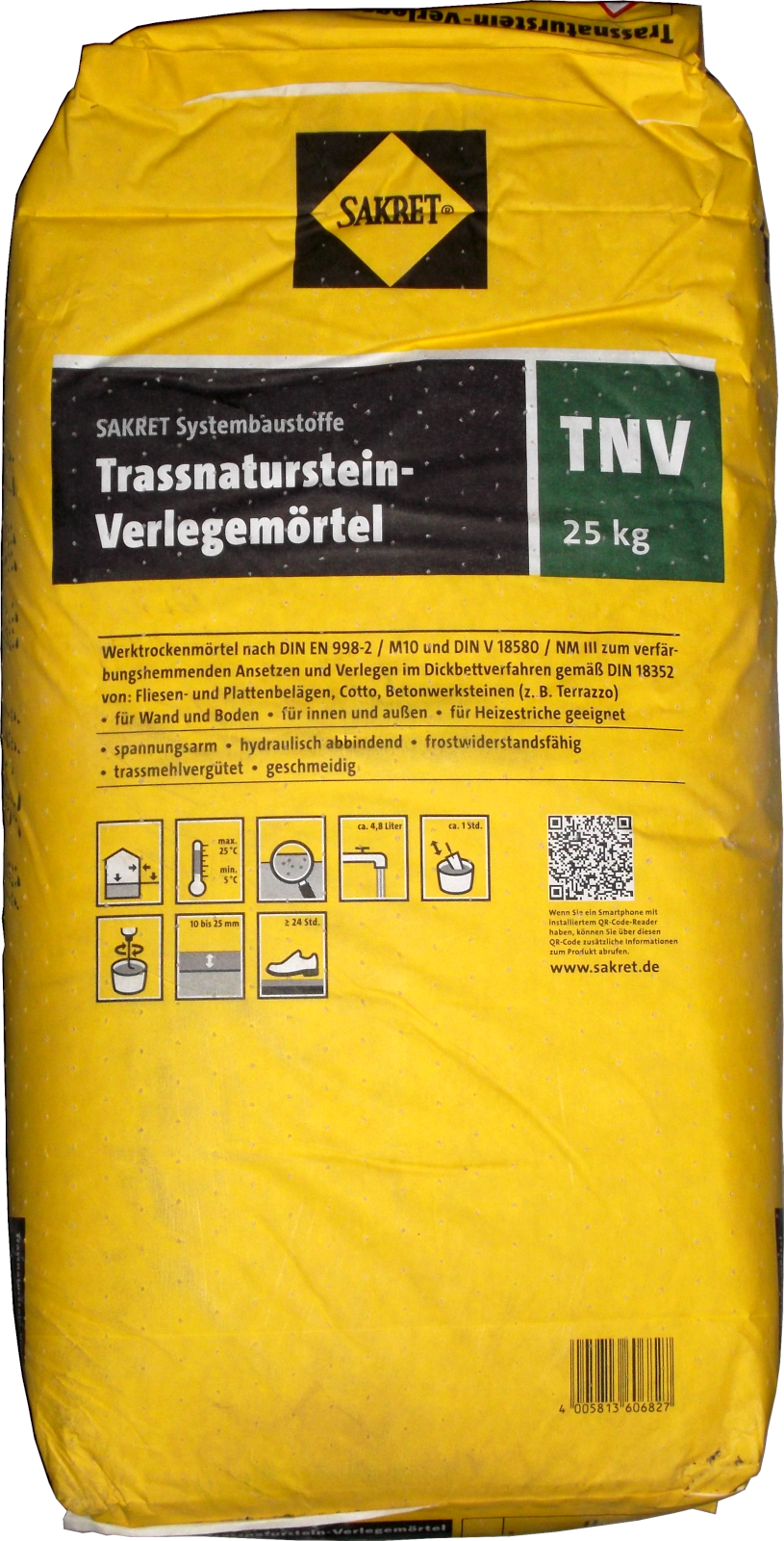 25kg Trass-Naturstein-Verlegemörtel TNV 25kg Trass-Naturstein-Verlegemörtel TNV