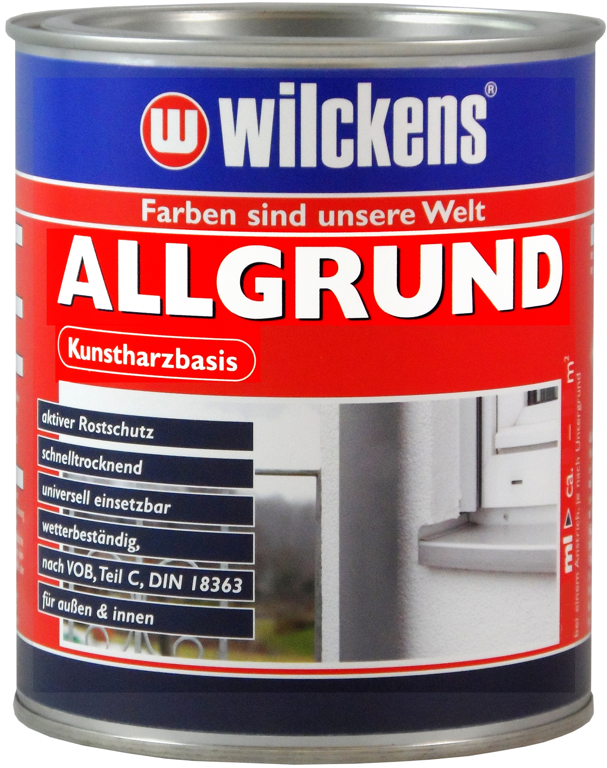 750ml Wilckens Allgrund rotbraun KH 750ml Wilckens Allgrund rotbraun KH