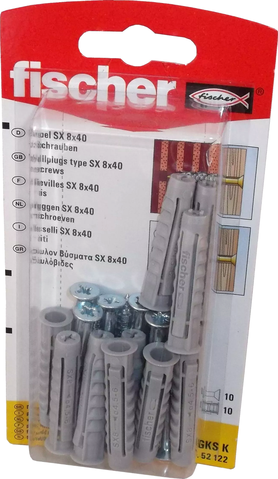 Universaldübel SX 8 x 40 GKS K Universaldübel SX 8 x 40 GKS K