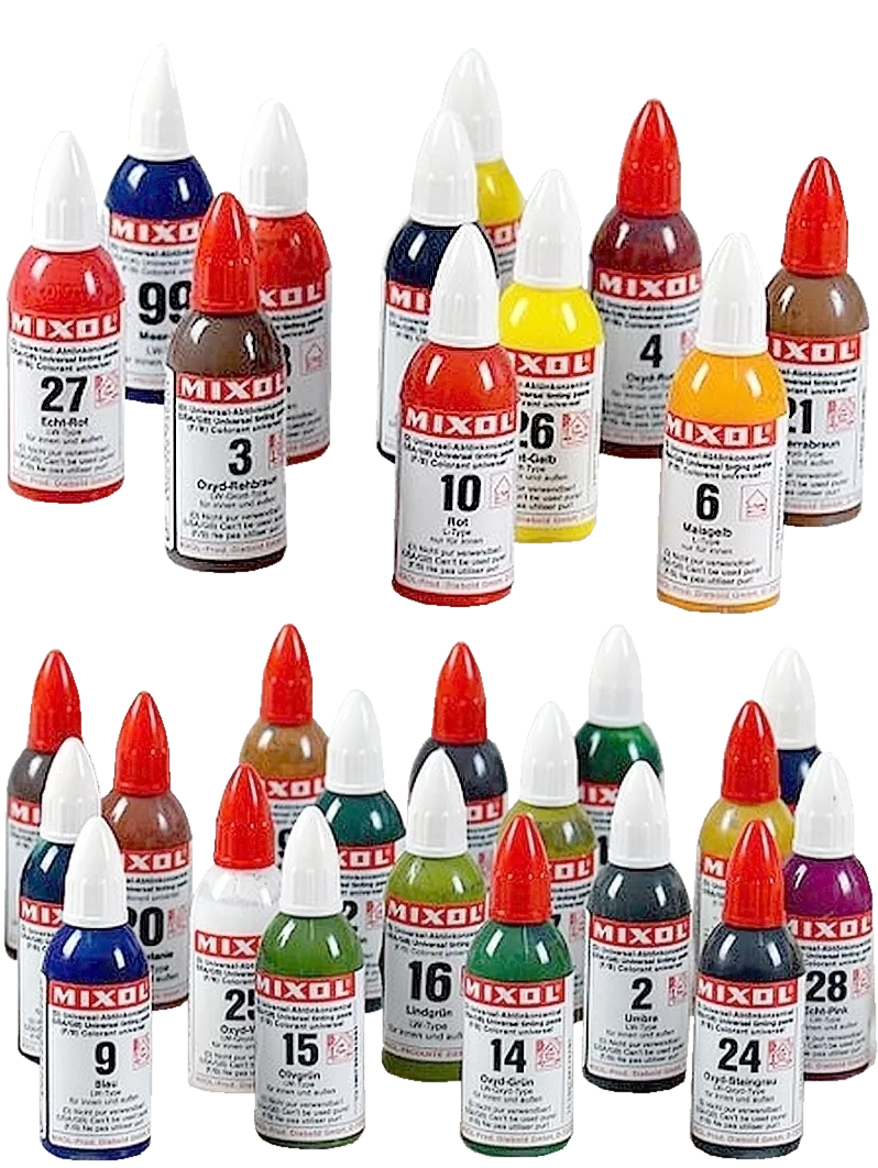 20ml Mixol Abtönkonzentrat Pirolgelb Nr.7 L-Type